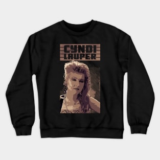 Cyndi Lauper // 80s Crewneck Sweatshirt